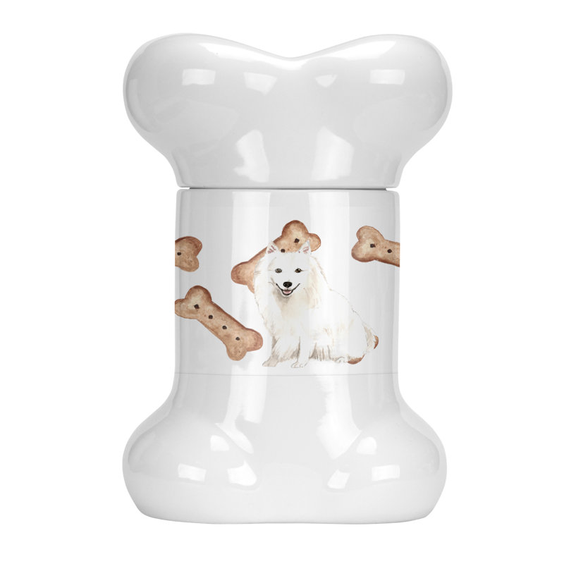 Pot à animaux en forme de spitz japonaise