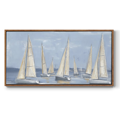 Nautical Series-CC XXXII - Toile tendue avec châssis tendue, prête à être accrochée