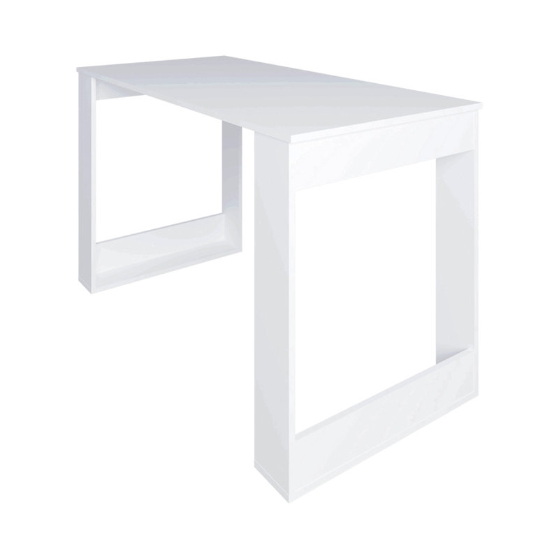 Bureau d'ordinateur Albion, Bureau, Blanc