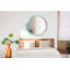 Huldar Glass Flat Wall Mirror