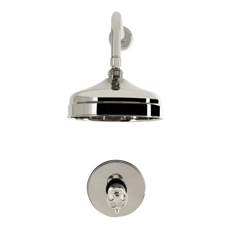 Robinet de douche à poignée simple Kingston, Polished Nickel
