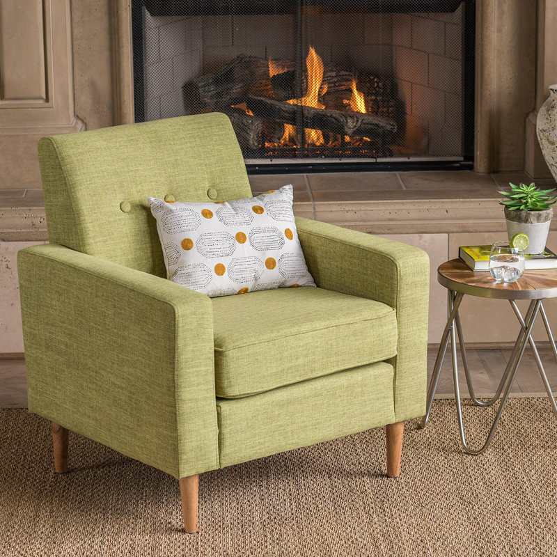 Fauteuil club, Vert