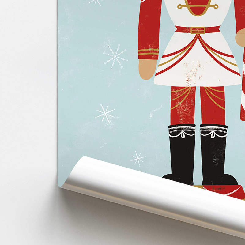 «Holiday Nutcracker III», impression roulée, H 16 po x l 12 po x P 0,1 po, Papier