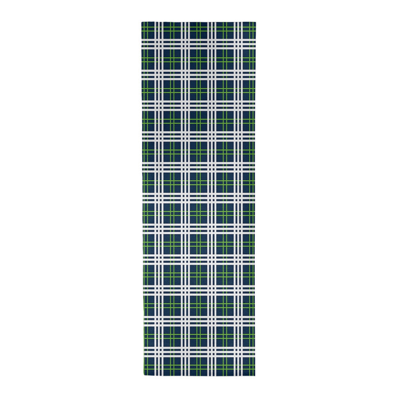 Plaid Indoor Rug, Runner 2'6" x 8'