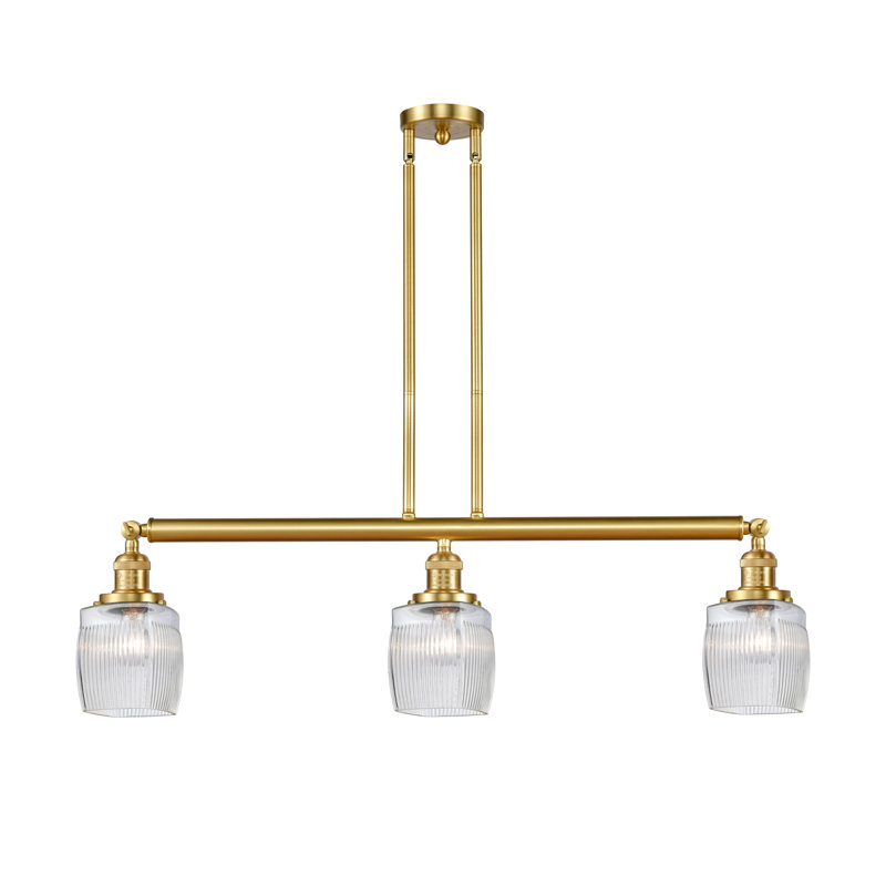 Mireya 3 - Light Kitchen Island Pendant, No Bulb Included, Satin Gold
