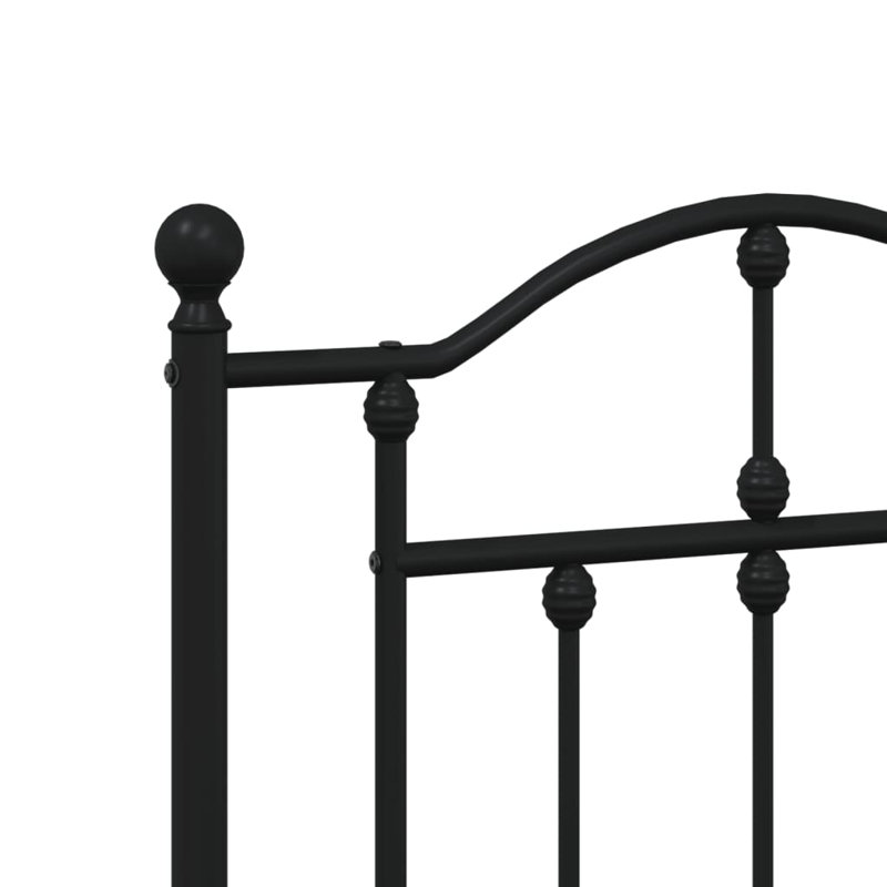 Aquinas Bed, Black, Super King (6')