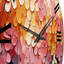 Horloge murale Coral Oasis I - Paysage abstrait-1558180295