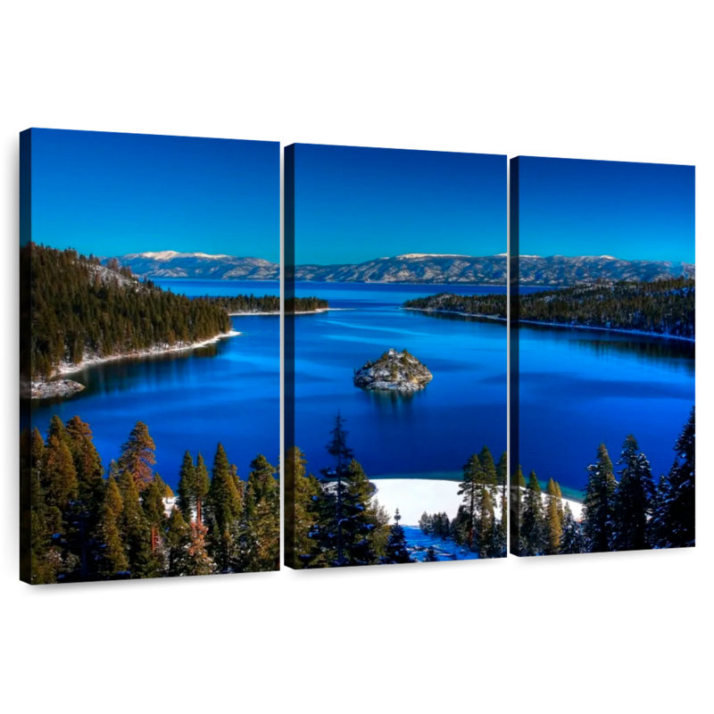 Emerald Bay d'Alvord Lake Tahoe, H 20 po x l 33 po