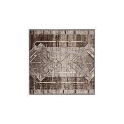 Machine Washable Gray Area Rug