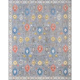 Oushak Collection, Transitional One-of-a-Kind Rectangle 11'11" X 15'1" Hand Knotted Area Rug