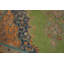 Tapis vert médaillon en laine vert 10 x 12