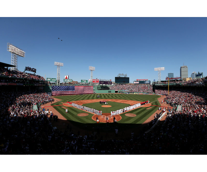 Fenway Park, 16" H x 24" W