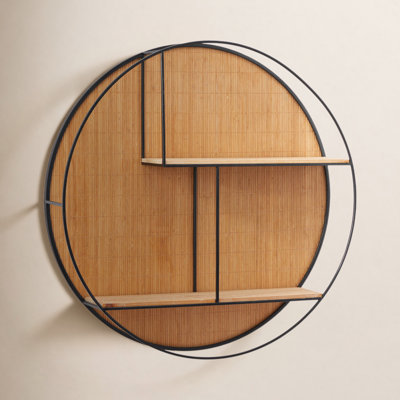 Trenholm 2 Piece Circle Accent Shelf
