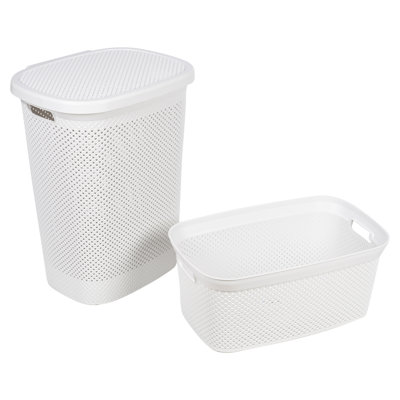 Plastic Laundry Set with Handles