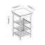 Mathie Solid Wood Bar Cart-140822964