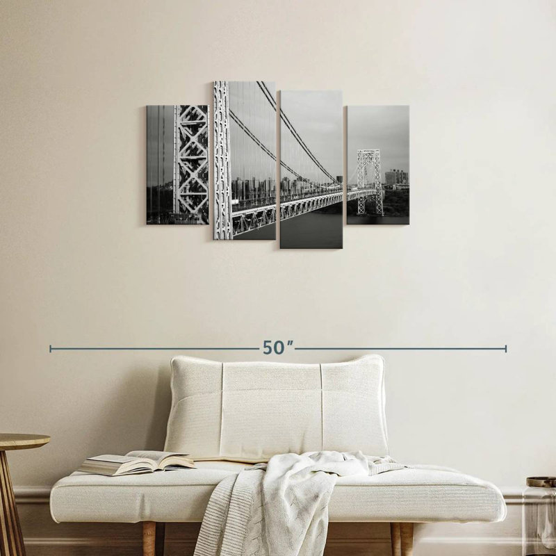 Lilie BW George Washington Bridge, 22" H x 36" W