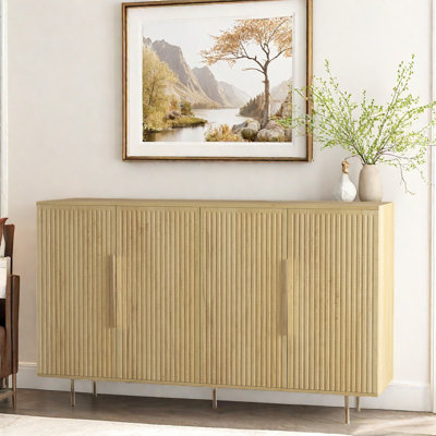 Buffet avec rangement et tablettes réglables
