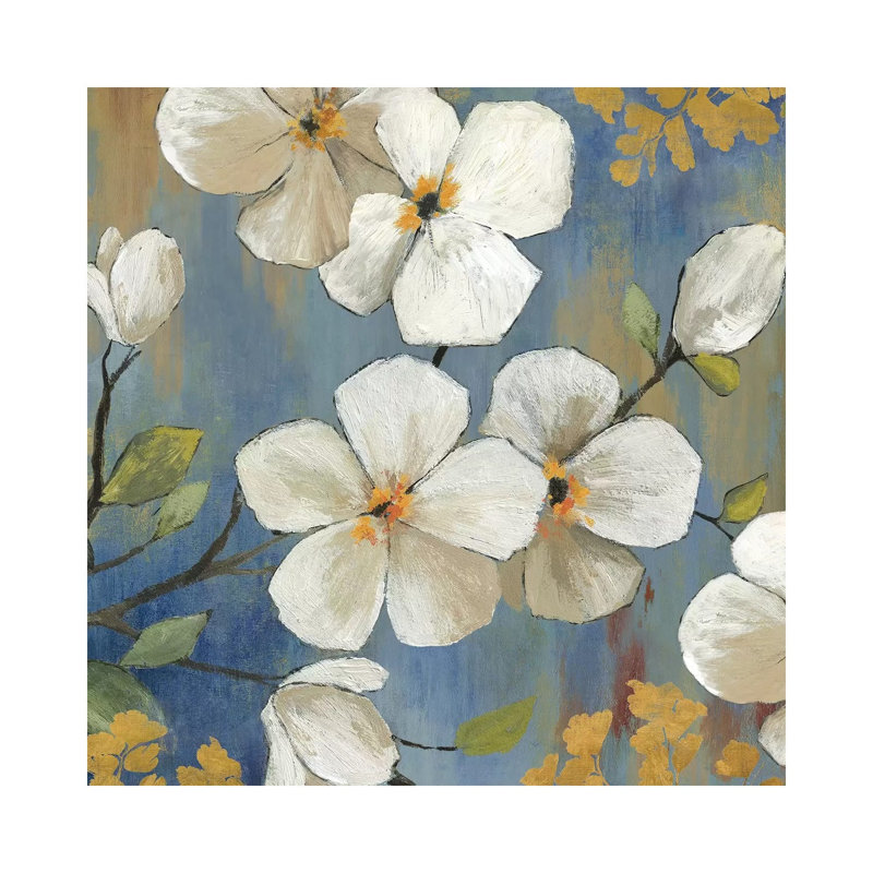 En Flor II by Asia Jensen - Wrapped Canvas Painting, 30.48 cm H x 30.48 cm W