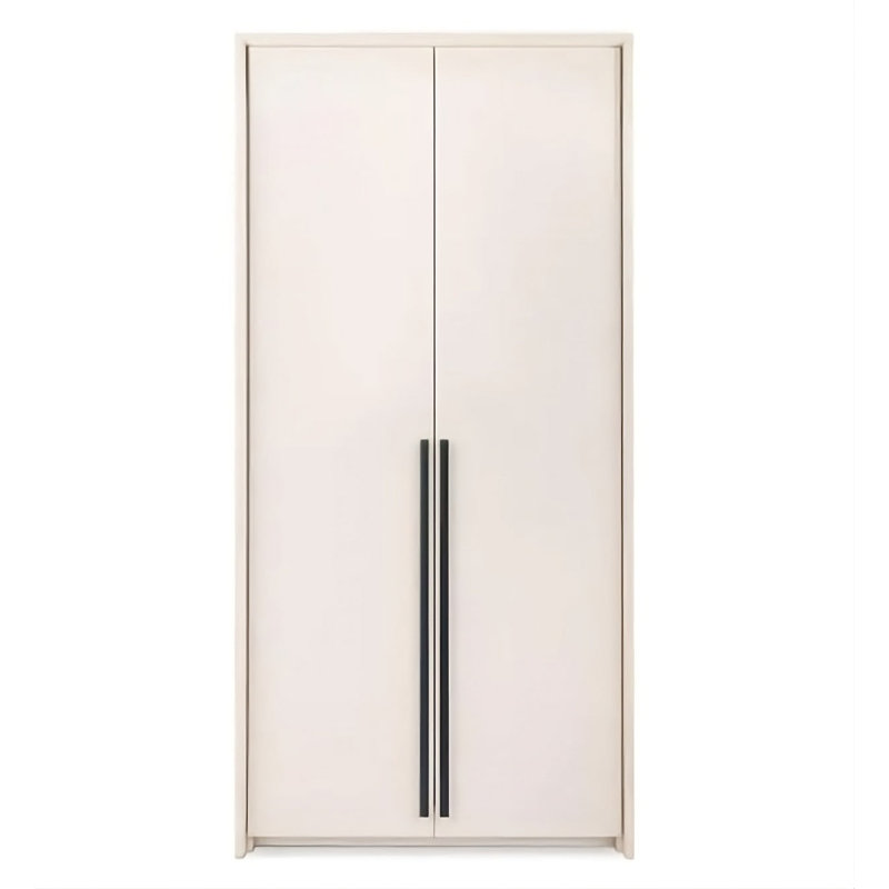 Manufactured Wood Wardrobe, Beige