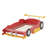 Race Car-Shaped Platform Bed With Wheels-1989035475