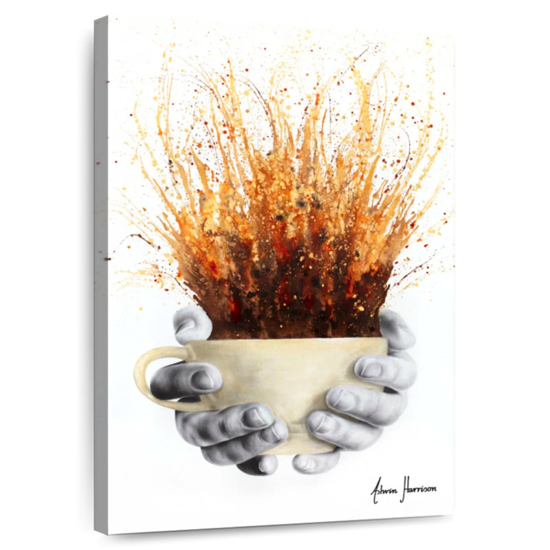 Yarlin Coffee Coffee Coffee, 30" H x 20" W