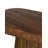 Ekta Solid Acacia Wood End Table, Brown