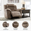 Fauteuil inclinable standard à bascule Reavis-1072131107-957147743