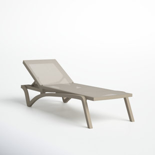 Outdoor Chaise Lounge Chair with Adjustable Back - Houseful of