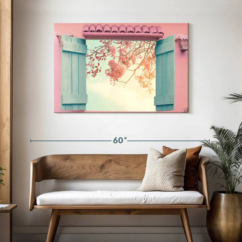 Lilie Sakura Window View, 30" H x 45" W