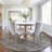 Machine Washable Indoor/Outdoor Xhevrie Taupe Rug-2046724150