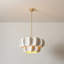 Amalfi Chandelier in Vintage Gold Leaf-237461516-237461517