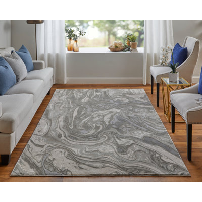 Tapis gris Ayres