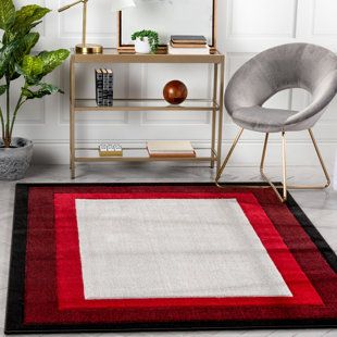 Astrid Geometric Synthetic Area Rug