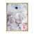 Toile avec cadre flottant or
