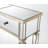 Elis Mirrored Console Table