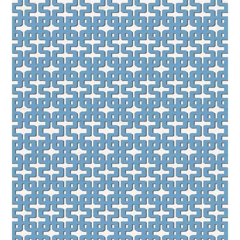 Regency Moderne Geometric Metallic Wallpaper Roll, Montecito