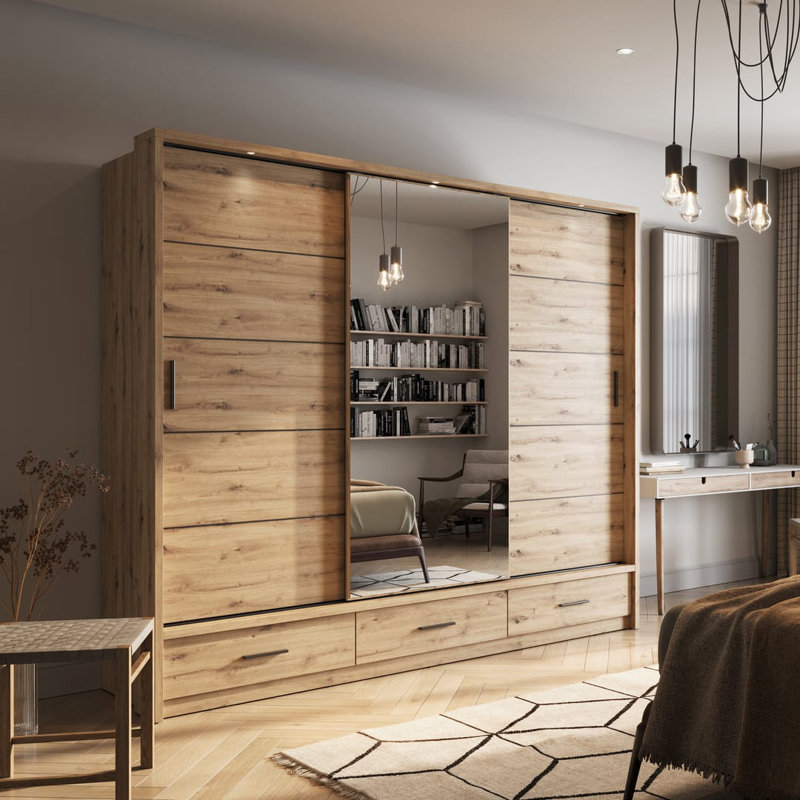 Natania Manufactured Wood Wardrobe