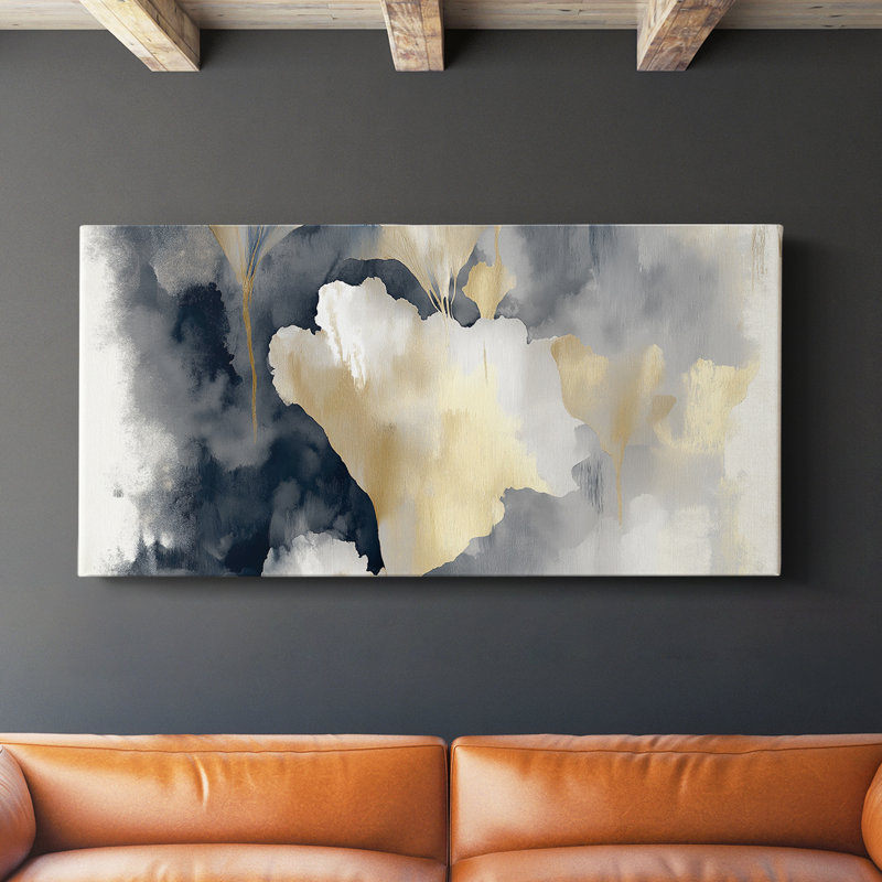 Abstract Series 7 # XXVII-Gallery, toile tendue, H 20 po x l 40 po