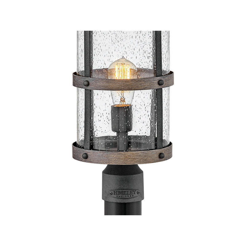 Lakehouse 1 -Light 18.75" H Hardwired Lantern Head, Aged Zinc