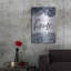 Art mural en métal luxueux «Let's Stay Home» par Susie Boyer, 12 po x 16 po-414978088