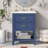 24'' Single Bathroom Vanity Base Only in Blue