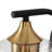 Balendran Iron Wall Sconce-Seeded Glass-2109882725