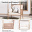Chaise longue d'extérieur en osier Basri
