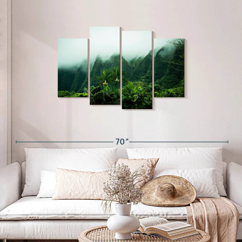 Paysage Alvord brumeux Kaneohe