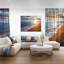 Reproduction de photo sur toile tendue, "heavy clouds over matin beac large"-18297219