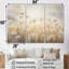 Golliday - Ensemble d'art mural sur toile Flower Field-107736888-107736890