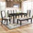 6-Piece Kitchen Dining Table Set