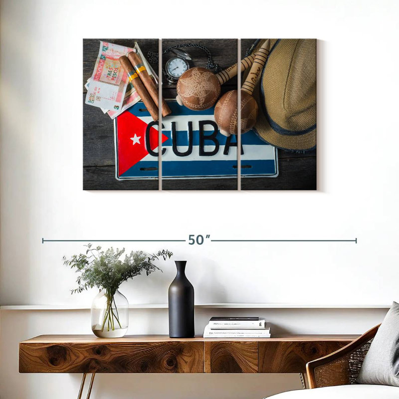Syd All Things Cuba, 24" H x 38" W