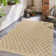 Abbie Machine Woven Checkered Area Rug