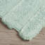 Tapis de bain 24 X 58 po, 100% Macro-filé, rayé, qualité, doux, décoloré, envers antidérapant, tapis de salle de bain lavable à la machine 24 po x 58 po, antidérapant